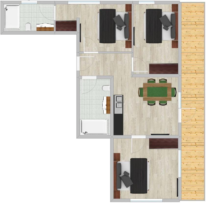 Apart Platzer Zell am Ziller Exterior photo